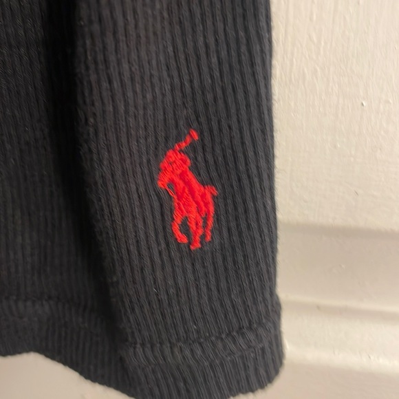 Polo Ralph Lauren black ribbed tank top size medium - Picture 4 of 5